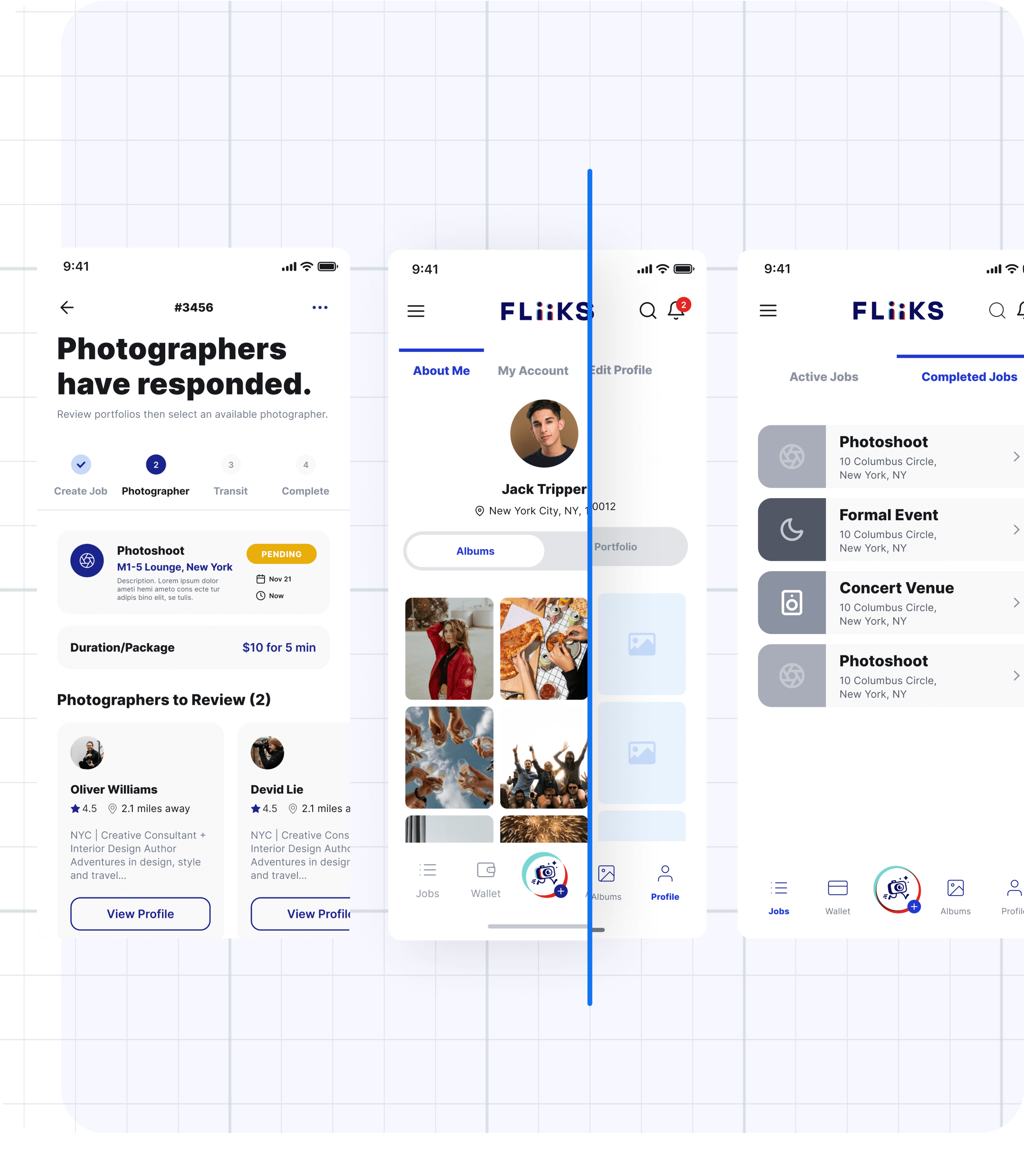 Wireframes & UX Design