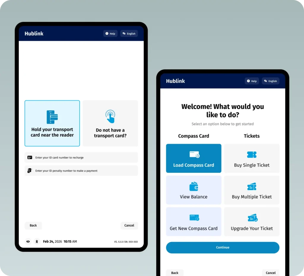 Ticket Vending Experiences