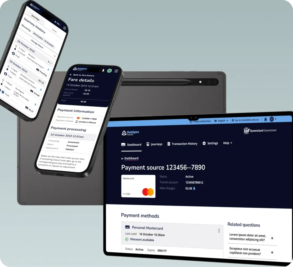 Transit Customer Portals
